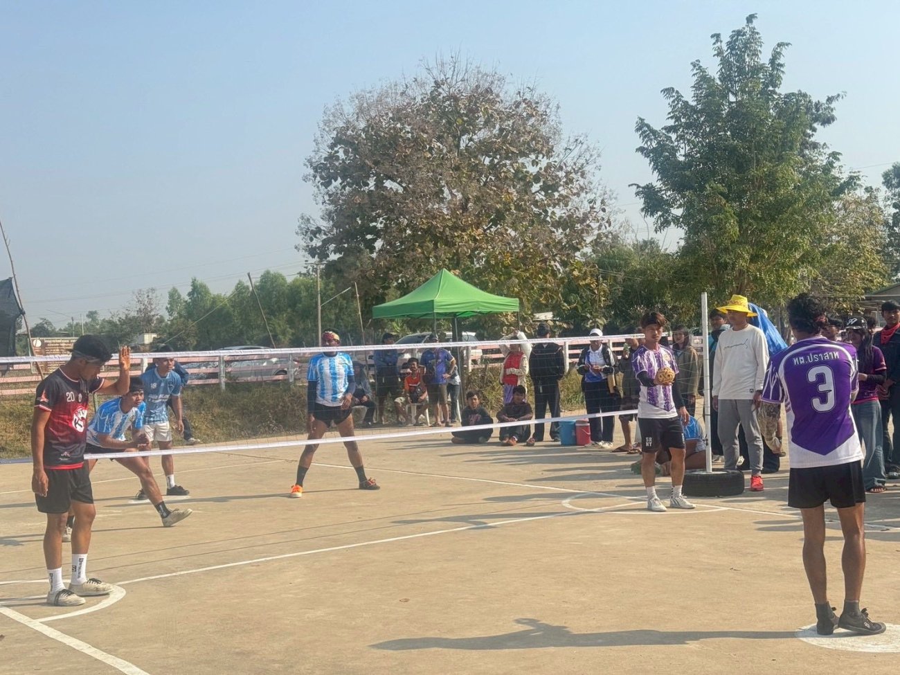 ประมวลภาพงานการแข่งขันกีฬา เมื่อวันที่ 21 มกราคม พ.ศ.2569  โครงการแข่งขันกีฬาต้านยาเสพติดตำบลปราสาท ประจำปีงบประมาณ 2569 ณ สนามกีฬาเทศบาลตำบลปราสาท อำเภอบ้านด่าน จังหวัดบุรีรัมย์ โดยมีประเภทการแข่งขันกีฬา ดังนี้     เซปักตะกร้อ (ชาย)     เซปักตะกร้อ (หญิง)