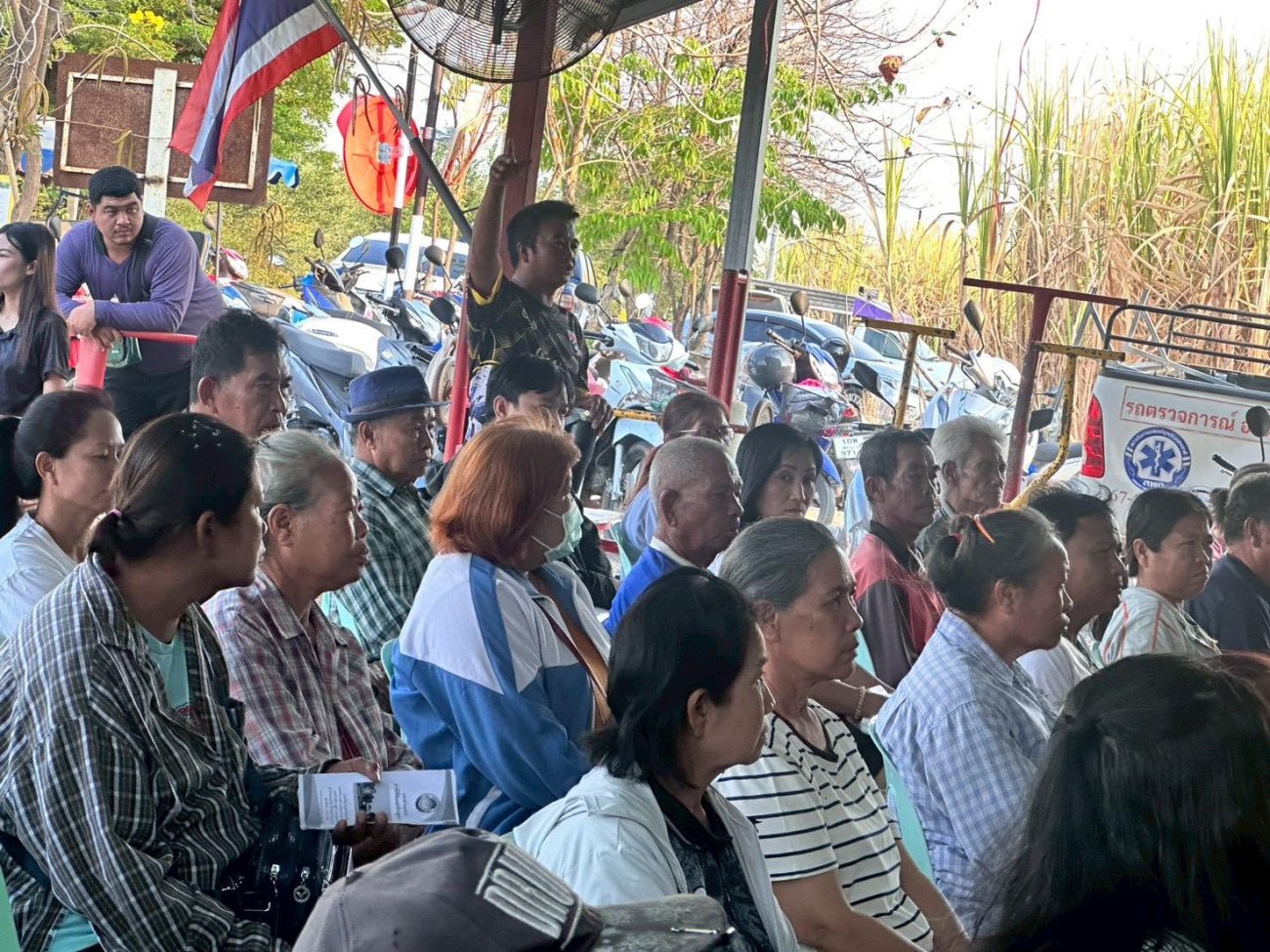 ประชุม “ประชาคมหรือรับฟังความคิดเห็นของประชาชนเพื่อจัดทำแผนพัฒนาองค์การบริหารส่วนตำบล