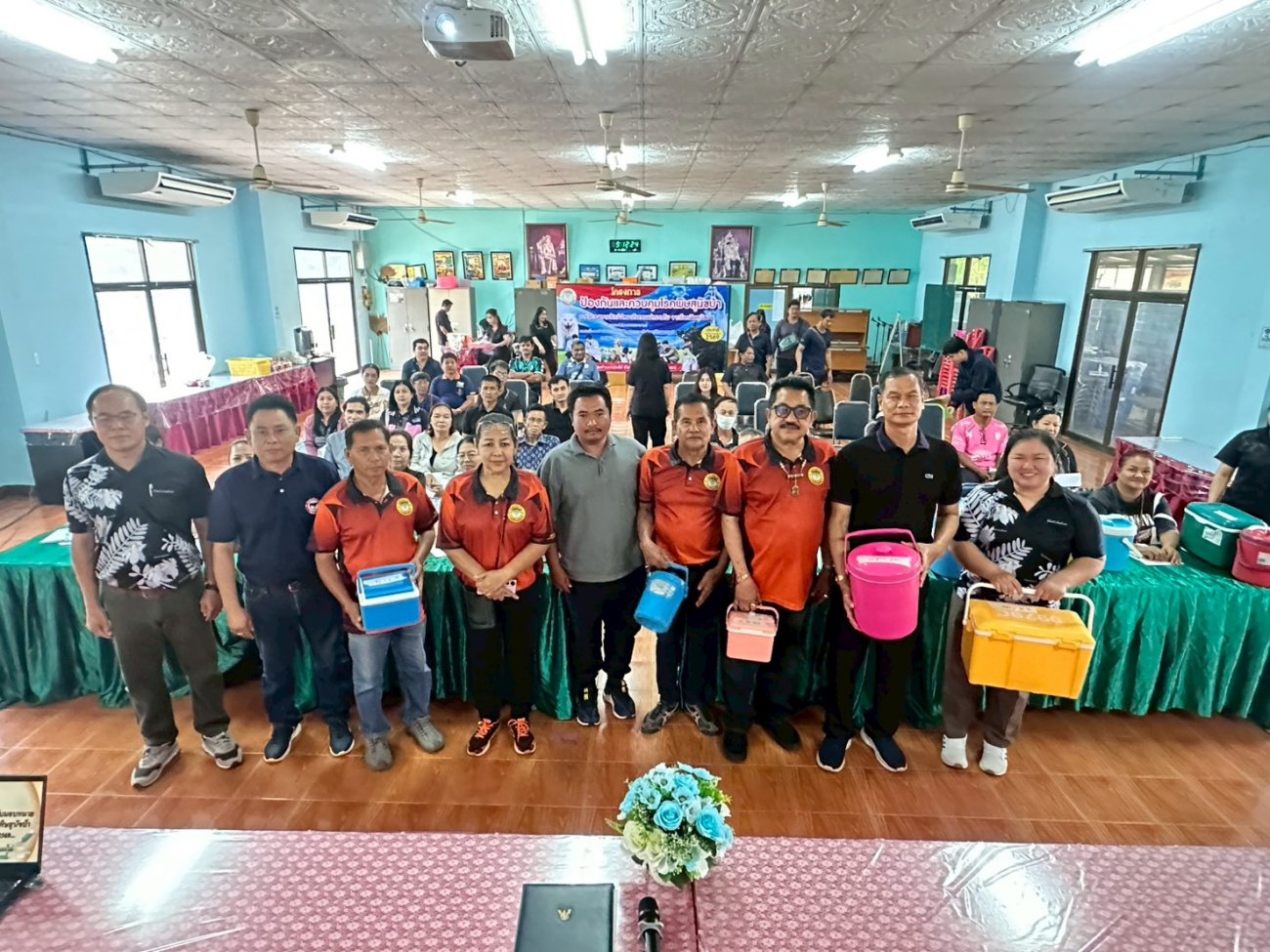 โครงการอบรมให้ความรู้ผู้ได้รับมอบหมายให้ทำการฉีดวัคซีนป้องกันโรคพิษสุนัขบ้า ประจำปีงบประมาณ พ.ศ.2569